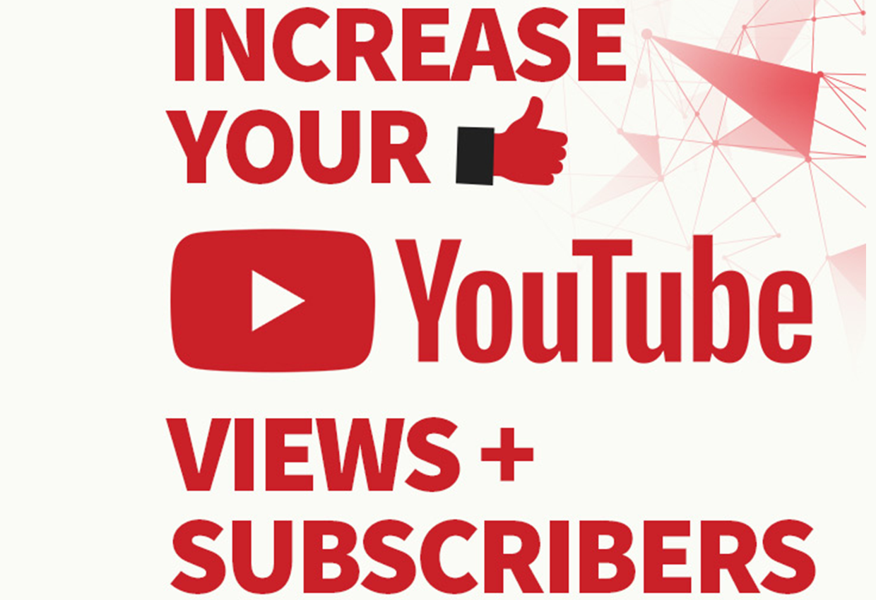 Youtube views, likes and subscribers
